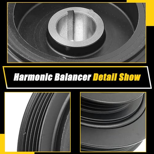 Engine Harmonic Balancer Crankshaft Pulley 594-139 Compatible with Toyota Camry 1992-2001 Solara 1999-2001 Rav4 1996-2000 Celica 1994-1999 L4 2.2L 2.0L 1340803020 - size: For Toyota Camry 1992-2001