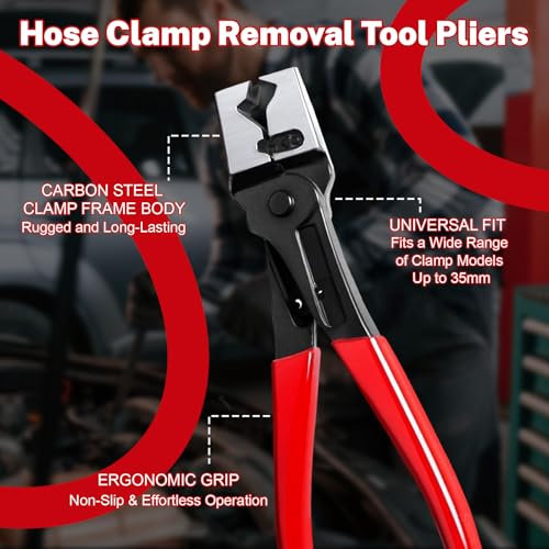 5 Pcs Electrical Disconnect Pliers and Cars Terminal Pin Removal Tool Kit, 37960/37980/13120/ Collar Hose Clamp Pliers Set for Automotive Electric Wire Plug Separatorl - size: 5Pcs Connector Disconnect Pliers Kit