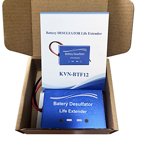 12 Volts Lead Acid Battery Maintainer & Desulfator Battery Life Extender Desulfator