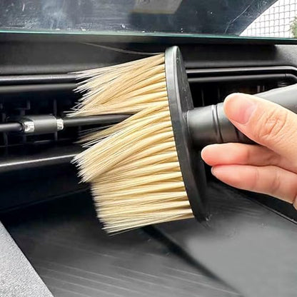7PCS Car Detailing Brush Set Car Interior Cleaning Tool Brushes Automotive Cleaning Brush Kit for Wheels, Air Vent, Leather Seats, Vehicles Auto Exterior Interior Detailing Brushes Tool