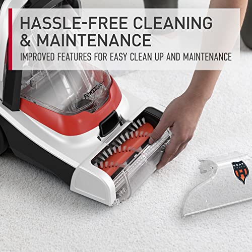 Hoover PowerDash Pet+ Compact Carpet Cleaner, Lightweight Carpet Shampooer | Heatforce Faster Drying, Pet Brush Roll, Use with a Carpet Cleaner Solution for a Bright, Refreshed Home - style: PowerDash Pet+