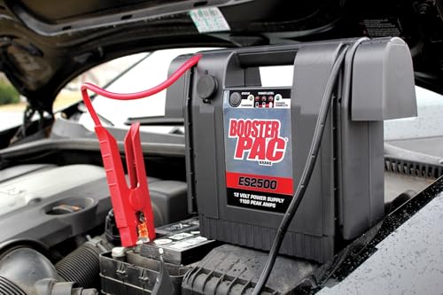 Clore Automotive Booster PAC ES2500 1100 Peak Amp 12V Jump Starter, 900 Amps - style: 1100 Amp