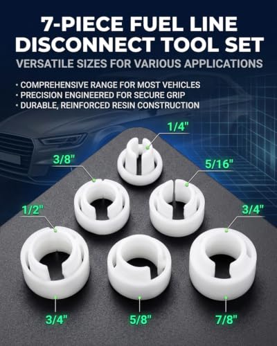SGT 27pc Master Quick Disconnect Tool Kit, Fuel Line Disconnect Tool Set with Fuel and AC Disconnect Pliers,Fuel Line Removal Tool Set for AC Fuel Line System