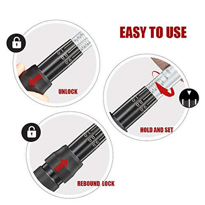1/2-Inch Drive Click Torque Wrench (10-150 ft.-lb./13.6-203.3Nm) Dual-Direction Adjustable Torque Wrench Set - size: 1/2" Drive 10-150 ft.-lb/13.6-203.3 Nm
