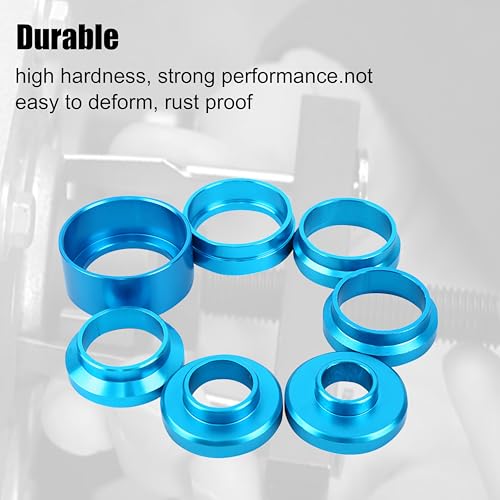 SGT Crank Bearing Camshaft Seal Installer and Remover Set,22pcs Crank Bearing Camshaft Seal,Crankshaft Camshaft Oil Seal Puller Tool Kit,Crankshaft Seal Kit for Automotive Engine Repair - color: Red