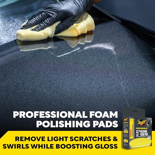 Meguiar's Professional 5" Polishing Foam Pad, 2pk, 10/CV