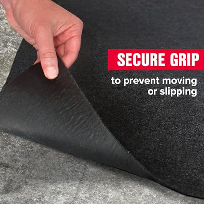 STP Heavy Duty Reusable Oil Change Mat, Extra Large Dual-Layer, Pro-Series, Absorbs Oil Leaks and Spills, 30” x 42”