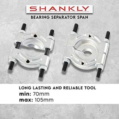 Bearing Separator or Gear Puller, Universal Bearing Puller Tool or Pullers for Mechanics Heavy-Duty Pilot Bearing Removal Tool Large Bearing Puller Splitter (75-105mm)