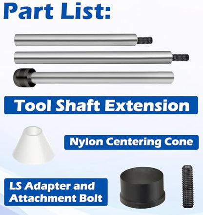 Cam Bearing Install Tool for Installation & Removal Bearing Tool Compatible with Chevy LS Engine LS1 LS2 LS3 LS6 LQ9， Patented