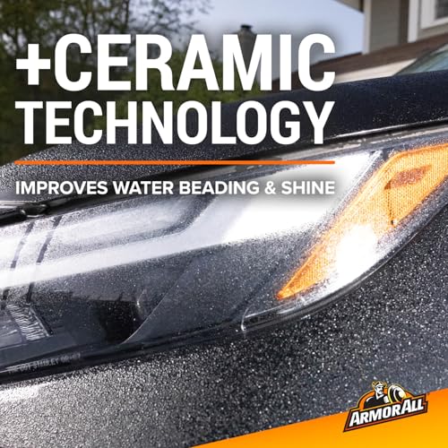 Armor All Ceramic Foaming Car Wash Soap with Extreme Shield, 1 Gallon, 128 Fl Oz (Pack of 1) - style: Car Wash + Ceramic (1 pack)