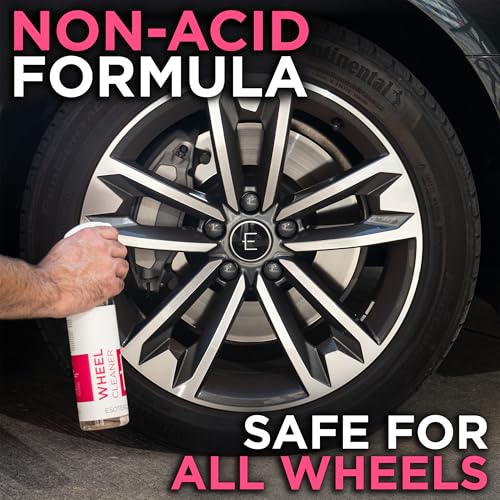 ESOTERIC Wheel Cleaner, Effective Iron Removing Wheel Cleaner, Safe & Versatile Brake Cleaner for Alloy, Chrome, Aluminum, Steel Wheels, Iron Remover, Best Car Detailing Supplies - size: 1 Gallon