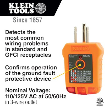 Klein Tools CL120VP Electrical Voltage Test Kit with Clamp Meter, Three Testers, Test Leads, Pouch and Batteries - size: Clamp Meter & 3 Testers Set