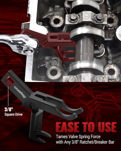 Reywoo Engine Timing Tool Kit Compatible with Ford 4.6L 5.4L 6.8L 2V/4V Engine w/Valve Spring Compressor, Camshaft Holding Tool & Crankshaft Camshaft Positioning Tool