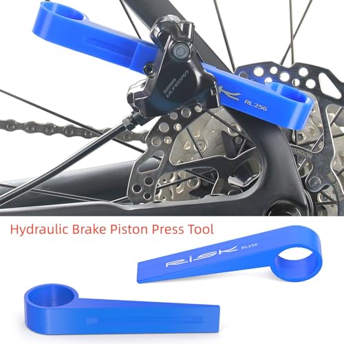 Bike Disc Brake Pad Spreader Tool, Hydraulic Brake Caliper Reset Press Crimping Stop Piston Compatible with Shimano and MTB Road Bikes