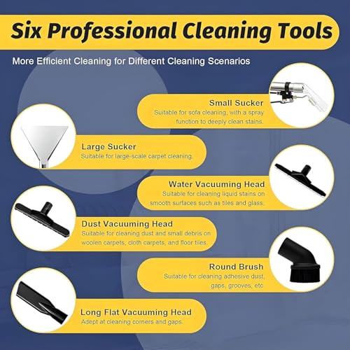 Extractor Vacuum Washing Machine,Portable Extractor for Car Detailing,Commercial Carpet Cleaner Machine, 1034w - Ultimate Cleaning Power 30L/7.93gal (40L) - size: 40L