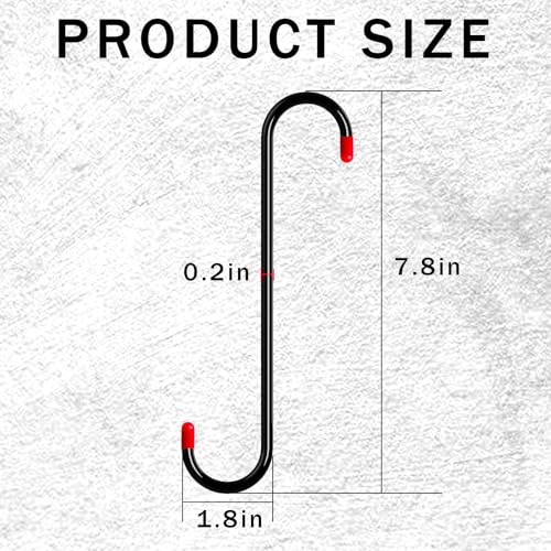 BFXM 2PCS Brake Caliper Hanger Caliper Hangers Hooks with Rubber Tips | Durable Steel, Rust-Proof Automotive Tools For Braking, Axle, Suspension, Herramientas para Extensión de Frenos - color: Black-2PCS