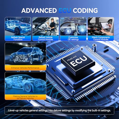 MUCAR 892BT OBD2 Scanner + MUCAR E021 USB Endoscope