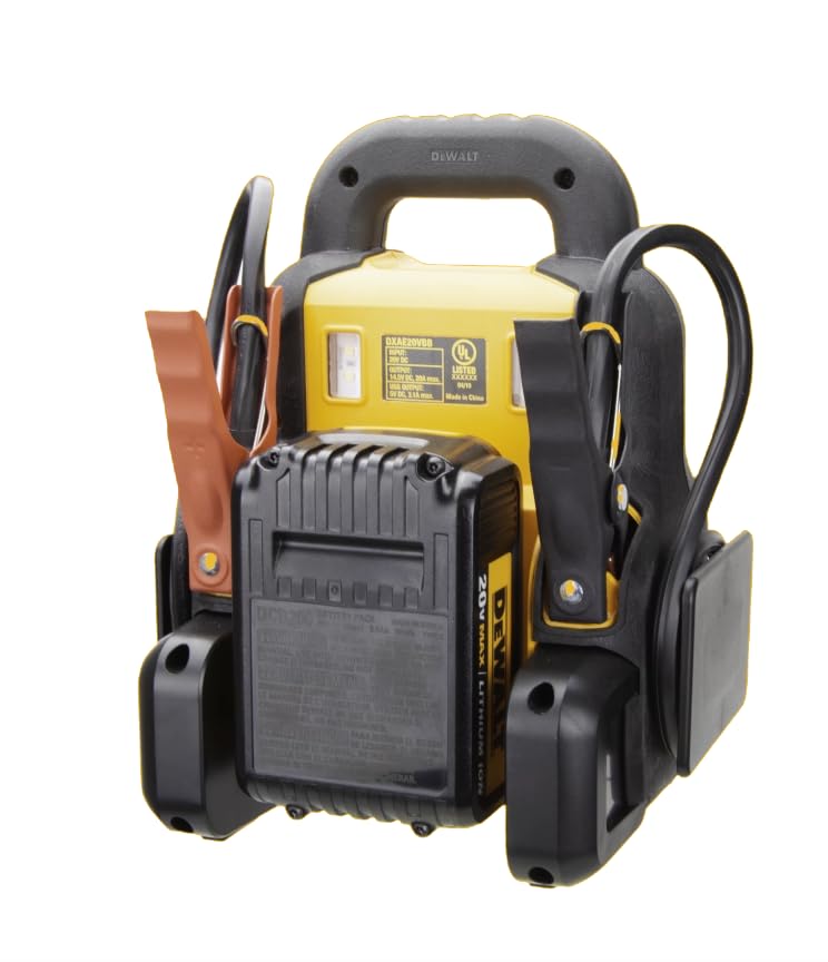 DeWalt DXAE20VBBK Portable Battery Booster for Cars - style: With Battery + Charger