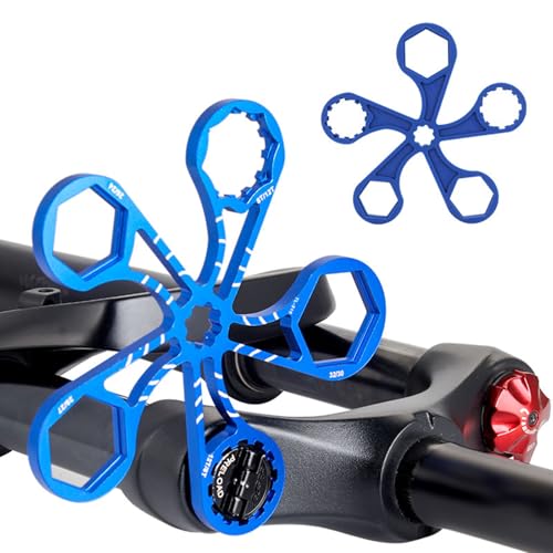 Mountain Bicycles Front Fork Removal Wrench Spanner Shock Absorbers Caps Mountain Bike Repair Tool Cycling Accessory