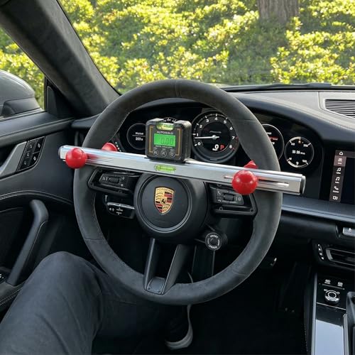 Steering Wheel Level Alignment Tool with Digital Angle Level - Spring Loaded Universal Fit 8-15 Inch Steering Wheels - size: Steering Wheel Level with Digital & Torpedo Levels