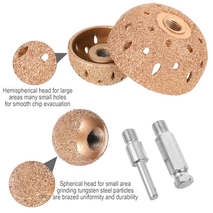 8Pcs Tire Repair Patch Tools Tire Buffing Wheels, 25/42/55mm Tungsten Steel Buffing Wheel Tires Patch Roller Scraping Cutter Kit for Car Truck Tube Bike Tires Grinding Polishing Accessories