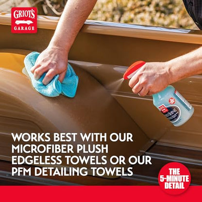 Griot's Garage Speed Shine for Car Detailing, Quick Detailer for All Exterior Surfaces, Trim and Wheels, Provides a Glossy Finish, 10950, 22 oz - size: 22 Fl Oz (Pack of 1)