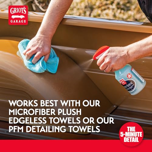 Griot's Garage Speed Shine for Car Detailing, Quick Detailer for All Exterior Surfaces, Trim and Wheels, Provides a Glossy Finish, 10950, 22 oz - size: 22 Fl Oz (Pack of 1)