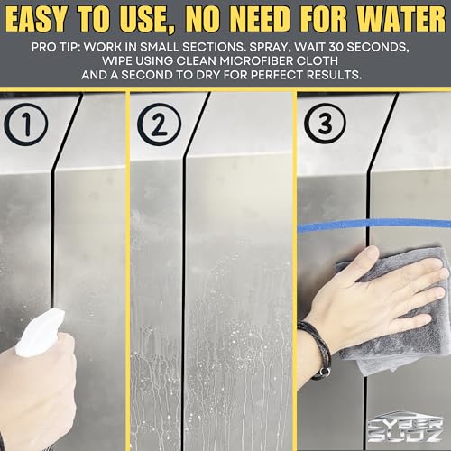Waterless Stainless Steel Wash,For Tesla CyberTruck Exterior Surfaces - Removes Fingerprints, Water Spots, Dirt & Bird Droppings. Made in USA, 1 Gallon (128 Fl. Oz) - size: 1 Gallon (128 fl. oz.)
