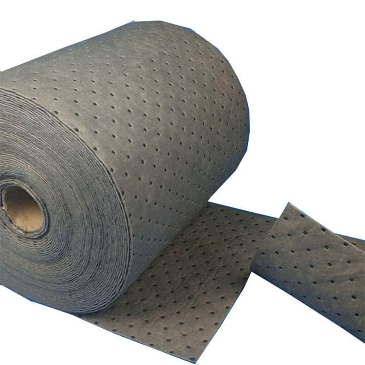 Universal Absorbent Roll | Oil Spill Absorbent Pads for Garage & Automotive | 150" L x 15" W Super Absorbent Mats | Oil Absorbing Sheets for Multi-Purpose Use
