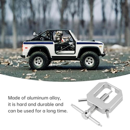 Motor Gear Puller, Universal Motor Pinion Gear Puller Remover Mini Gear Puller for RC Vehicle Models Rc Car Fan (Silver) - color: Silver