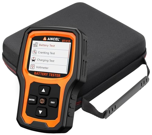 ProtectiveCarrying Case Compatible with Ancel BT410 12V Car Battery Load Tester Health Cranking Charging Test（ Only Case）