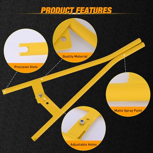 GOOACC Truck Brake Spring Tool LT890 Heavy Duty Truck Brake Spring Slack Adjustable Tool Anchor Pin Spings Installer for Semi Trucks Brake Spring Pliers Air Drum Brake Shoe Spring Tools LTI 890 Yellow - color: Truck Brake Spring Tool Yellow