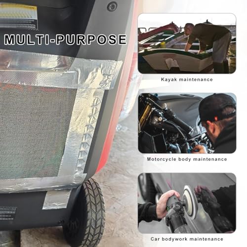 5 PCS Plastic Welding Mesh, 5.9 x 7.9 inch Reinforcing Stainless Steel Woven Wire Mesh, Car Bumper Repair Wire Cloth Welding Kit for Window Screen Fireplace Nets