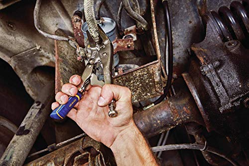 IRWIN VISE-GRIP Locking Pliers, Fast Release, Long Nose with Wire Cutter, 9-Inch (IRHT82582) - size: One Size