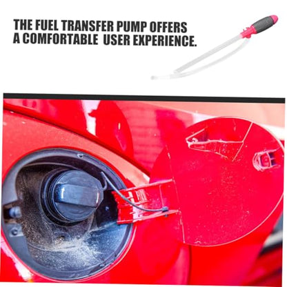 2pcs Manual Pump Kit Siphon Hose Transfer Pump Car Accessories Rustproof