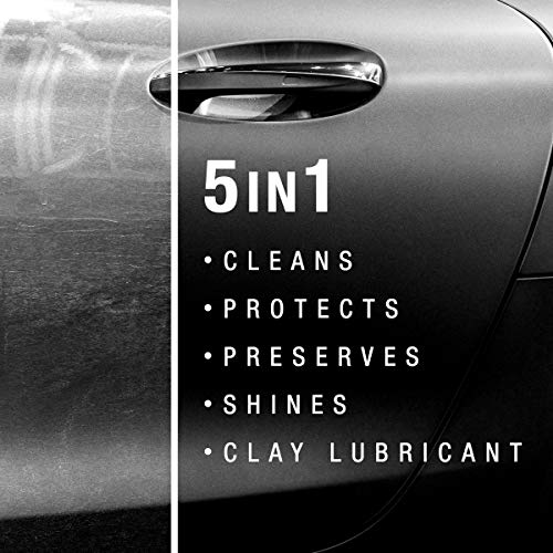 5-in-1 Complete Detailer Spray with Towel by Nu Finish, Preserves and Protects Car Detailing, Includes 1 Microfiber Towel, 22 Oz Spray - style: 5-in-1 Detailer Spray with Towel