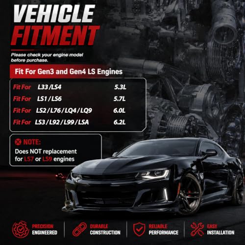Gen III/IV LS 660" Dual Valve Spring Platinum Kit with Retainers | Fit For LS1 LS2 LS3 LS4 LS6 L76 L92 L99 L33 LSA LQ4 LQ9 5.3L 5.7L 6.0L 6.2L OE#SK001 - color: For GM 5.3L 5.7L 6.0L 6.2L