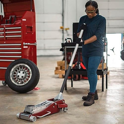 AFF 3 Ton Wrecker Service Jack, Lightweight Anodized Aluminum Frame, Double Pumper Technology, 210 - size: 3 Ton Capacity