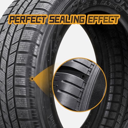 60pcs Tire Plugs Kit, Tire Repair Rubber Nails, Self-Service Vacuum Tyre Screws (30S+30L) Fast Repair Quick Puncture Tools with a Box, Double-ended Screwdriver, for Car Motorcycle Truck Tractor ATV - size: 60PCS