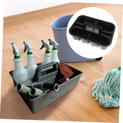 Healifty Dorm Laundry Rolling Bucket Car Cleaning Tool Storage Plastic Organizer Handle Versatile Use for Car Home and Hotel