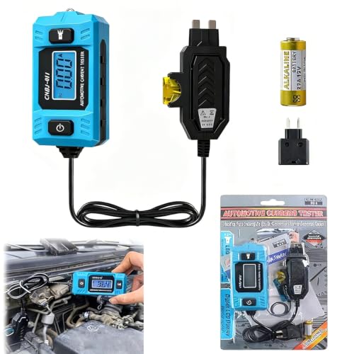 Automotive Circuit Fault Probe Tester, Automotive Current Draw Tester Max 48V, 0.01A~19.99A Car Auto Circuit Fault Probe Tool