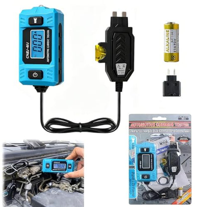 Automotive Circuit Fault Probe Tester, Automotive Current Draw Tester Max 48V, 0.01A~19.99A Car Auto Circuit Fault Probe Tool