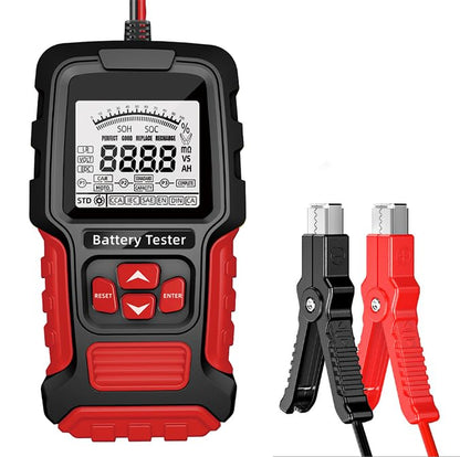 Car Battery Tester 24V 12V Load Tester，3~400AH, 40-2000CCA, Digital Automotive Battery Analyzer for Car Truck Motorcycle ATV SUV Boat Yacht