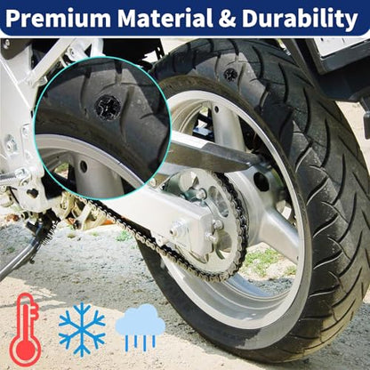 Tire Plugs Kit, 40PCS Tire Repair Rubber Nail kits Screw in Tyre Repair Plugs, Self-Service Vacuum Tyre Plug Screw Type, Tirefix Rubber Nails Kit Tool for Cars, Motorcycle, Trailer, Truck, ATV,RV - style: 40PCS