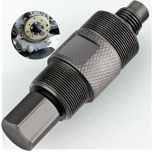 Valchoose Magneto Flywheel Puller, 2in1, 24mm&27mm, 1 Pack | Reverse Thread Stator Rotor Remover, Steel Tool, Fits GY6 50 125 150cc Kawasaki Yamaha Suzuki Honda KTM Scooter ATV Dirt Bike