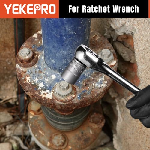 21PCS Bolt Extractor Set, 3/8" & 1/4" Drive Nut Remover | Impact Stripped Bolt Extractor, Easy Twist Socket, for Removing Stripped, Damaged, Rusted, Rounded-Off Bolts & Nuts - size: 3/8''&1/4'', 21pcs