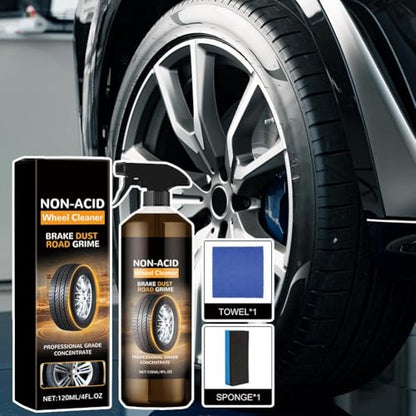 3set Wheel Blaze Cleaner, Wheelblaze Wheel Cleaner, Multi-Purpose Wheels Care Cleaners, Versatile and Powerful Rust Converter, Turn Filthy Wheels Into Instant Shine and Lasting Protection - size: 3set