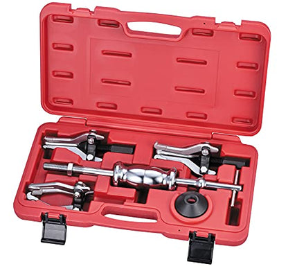 3 Jaw Gear/Bearing Slide Hammer Puller Set, Internal & External Puller