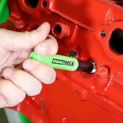 OEMTOOLS 25644 M14-1.25 Fix-A-Thread Spark Plug Saver Inserts Kit, Metric, Restores Damaged Threads for Automotive Repair, Includes Stainless Steel Inserts for High-Demand Applications - style: M14 Helical Inserts