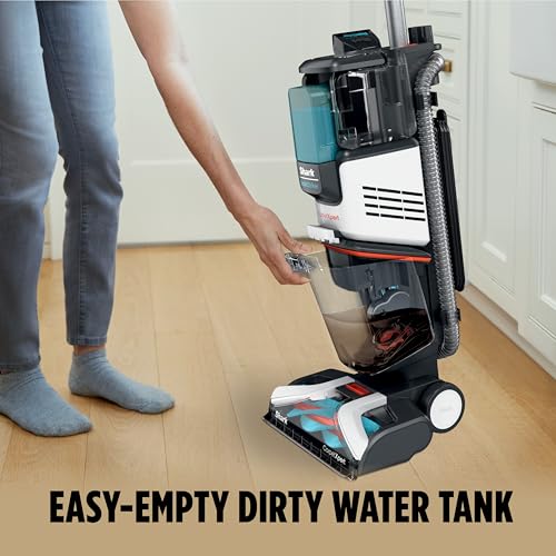Shark CarpetXpert | Upright Carpet, Area Rug & Upholstery Cleaner | Carpet Shampooer with StainStriker Handheld Tough Stain Eliminator | Removes Tough Stains & Odors | 3 Cleaning Tools | White | EX201 - style: CarpetXpert + StainStriker